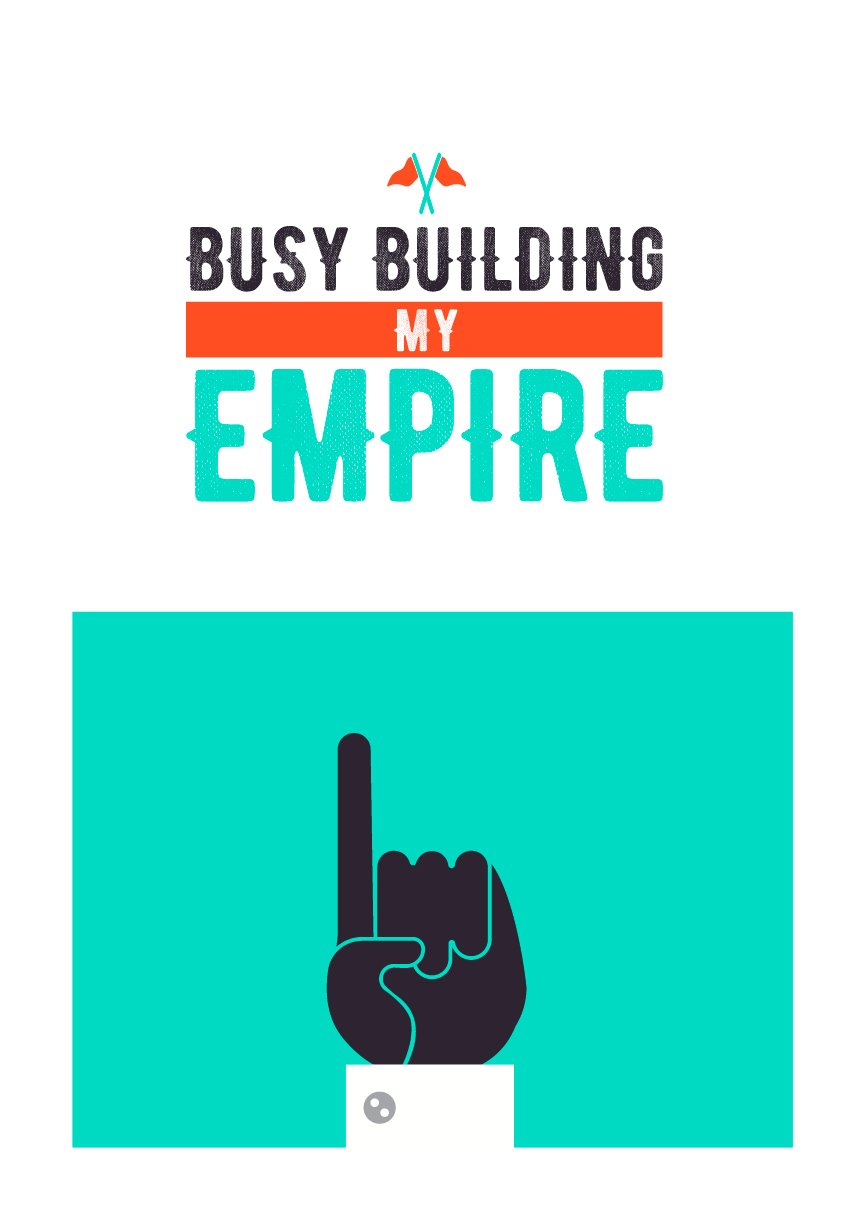 My empire Poster- Meri Deewar Poster A3 / Poster Premium Wall Art Canvas by MeriDeewar