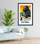 Mysore Karnataka Vintage poster 1 : 2 Vertical Premium Wall Art Canvas by MeriDeewar