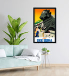 Mysore Karnataka Vintage poster 1 : 2 Vertical Premium Wall Art Canvas by MeriDeewar