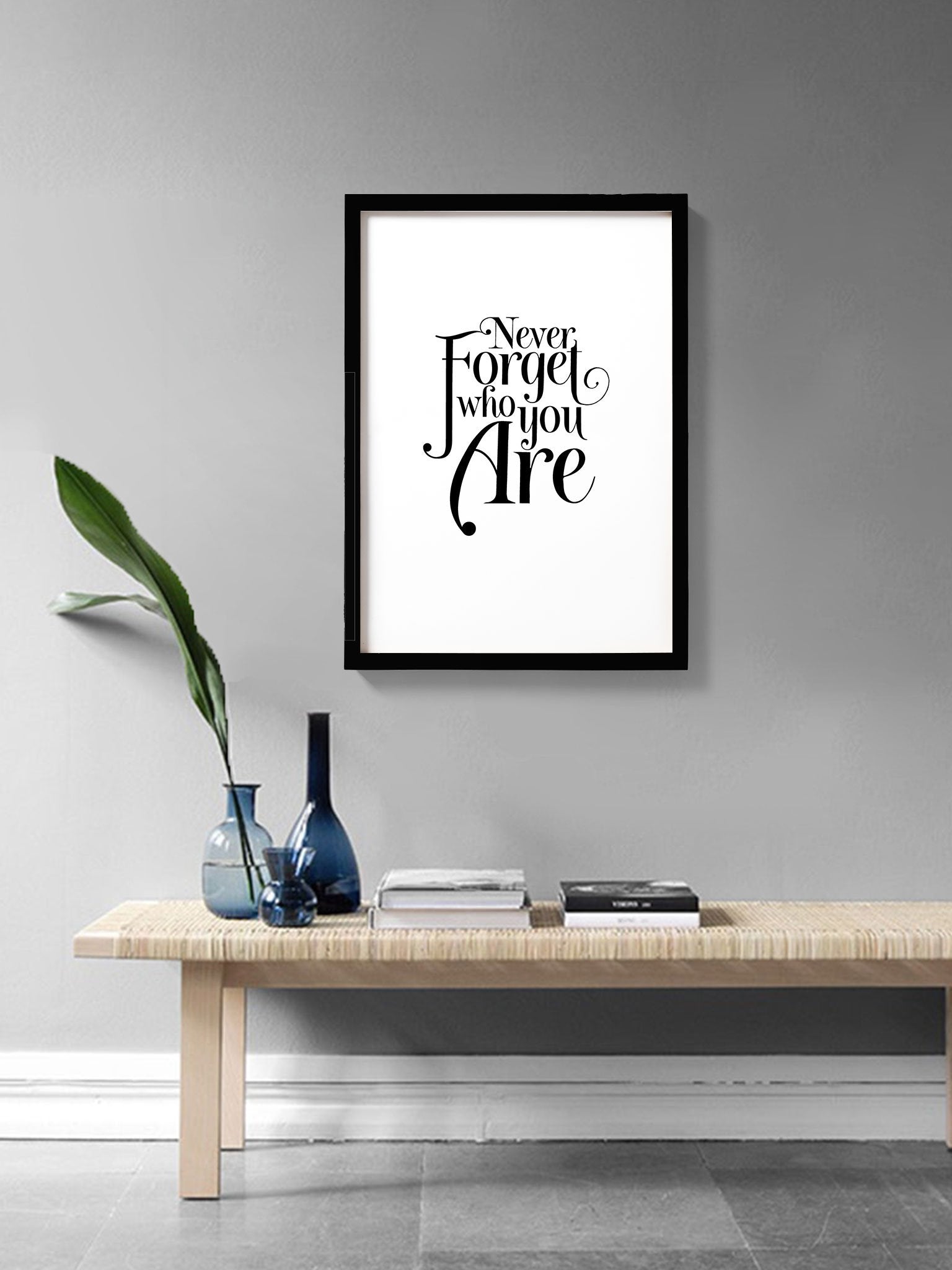 Never Forget_Poster- Meri Deewar Poster A3 / Poster Premium Wall Art Canvas by MeriDeewar