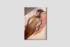 Nude by Amrita Sher-Gil Painting - Meri Deewar 2 : 3 Vertical Premium Wall Art Canvas by MeriDeewar