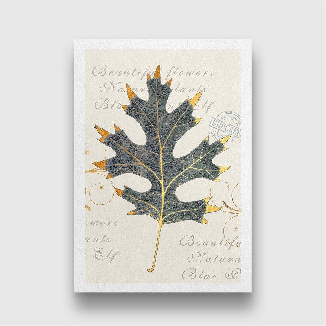 Oak Tree Painting 2 : 3 Vertical Premium Wall Art Canvas by MeriDeewar