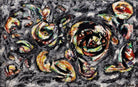 ocean Greyness Painting - Meri Deewar 3 : 2 Horizontal Premium Wall Art Canvas by MeriDeewar