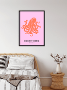 Ocean Vibes minimalistic Painting 3 : 4.2 Vertical Premium Wall Art Canvas by MeriDeewar