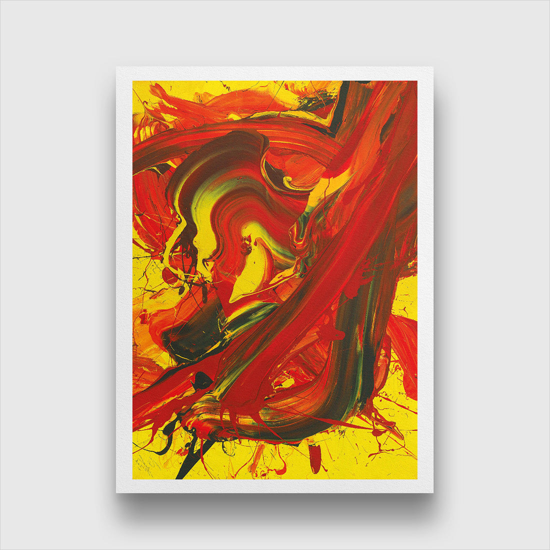 Oil on Canvas Painting 3 : 4.2 Vertical Premium Wall Art Canvas by MeriDeewar