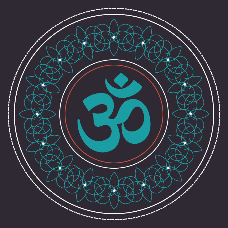 om painting 1 : 1 Square Premium Wall Art Canvas by MeriDeewar