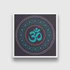 om painting 1 : 1 Square Premium Wall Art Canvas by MeriDeewar