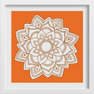 Om Yoga Chakra Painting - Meri Deewar 1 : 1 Square Premium Wall Art Canvas by MeriDeewar