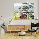 On the Stile painting - Meri Deewar 5 : 4 Horizontal Premium Wall Art Canvas by MeriDeewar