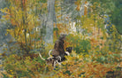On the Trail painting - Meri Deewar 3 : 2 Horizontal Premium Wall Art Canvas by MeriDeewar