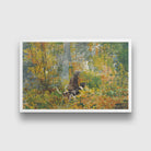 On the Trail painting - Meri Deewar 3 : 2 Horizontal Premium Wall Art Canvas by MeriDeewar