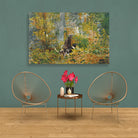 On the Trail painting - Meri Deewar 3 : 2 Horizontal Premium Wall Art Canvas by MeriDeewar