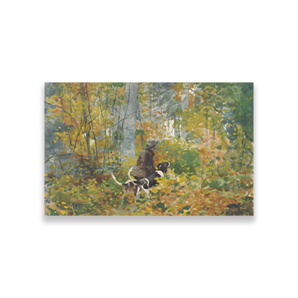 On the Trail painting - Meri Deewar 3 : 2 Horizontal Premium Wall Art Canvas by MeriDeewar