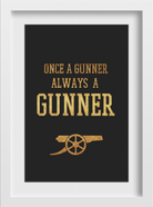 Once a Gunner always a gunner Art Painting - Meri Deewar 2 : 3 Vertical Premium Wall Art Canvas by MeriDeewar