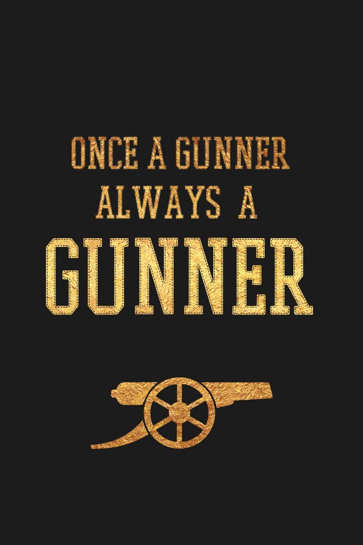 Once a Gunner always a gunner Poster- Meri Deewar - MeriDeewar