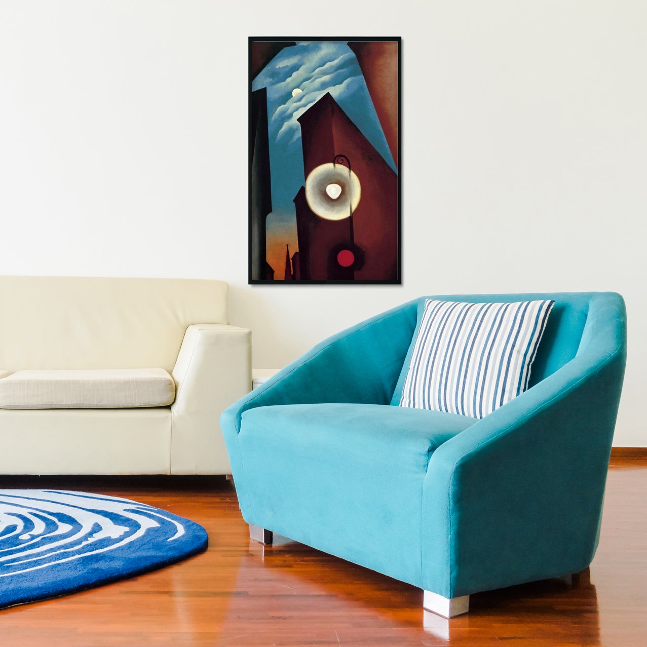 one long,strange trip Painting - Meri Deewar 2 : 3 Vertical Premium Wall Art Canvas by MeriDeewar
