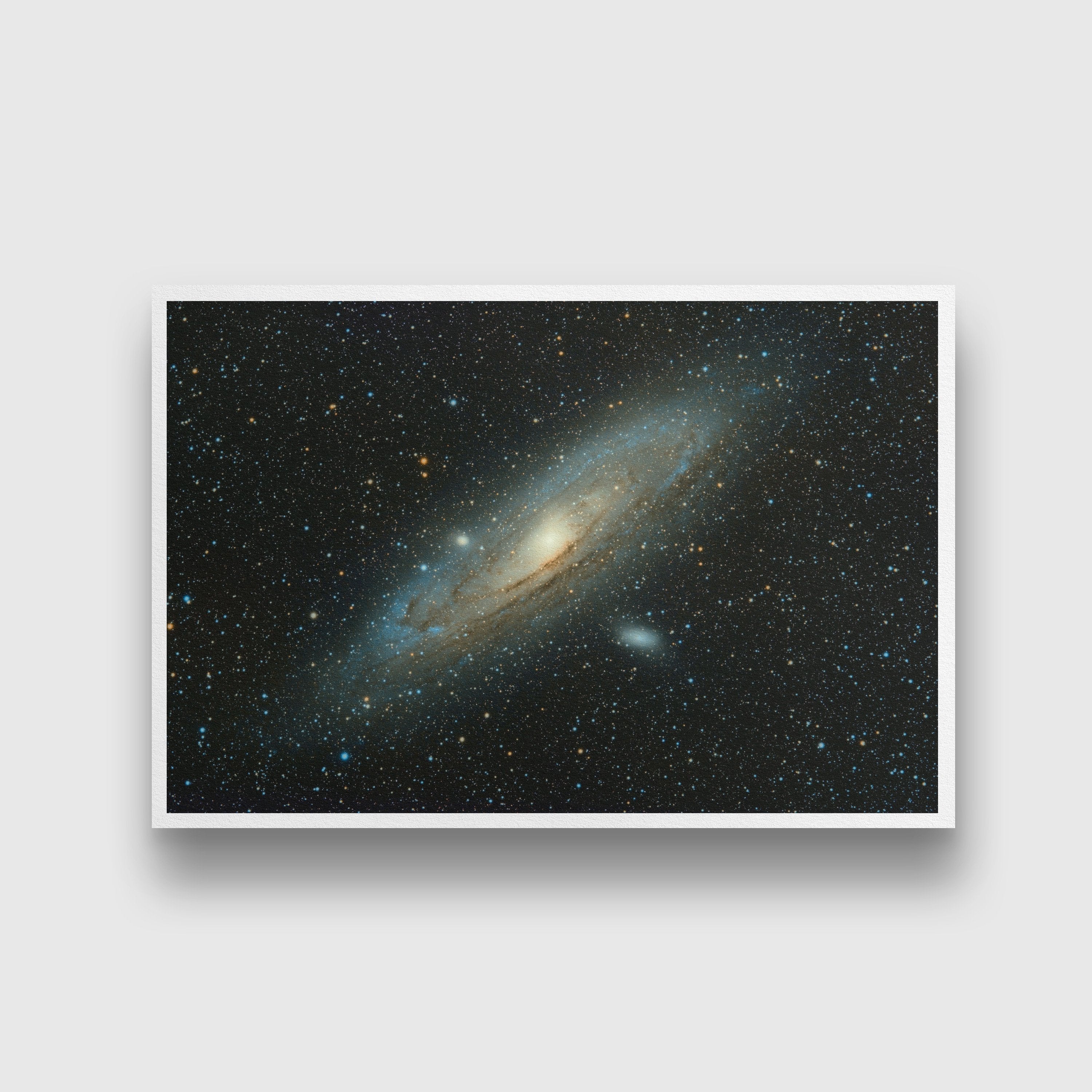 Our unique universe painting - Meri Deewar 3 : 2 Horizontal Premium Wall Art Canvas by MeriDeewar