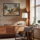 Outskirts of Paris Environs de Paris 5 : 4 Horizontal Premium Wall Art Canvas by MeriDeewar
