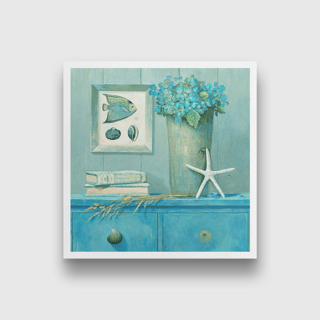 Painting 2- Meri Deewar 1 : 1 Square Premium Wall Art Canvas by MeriDeewar