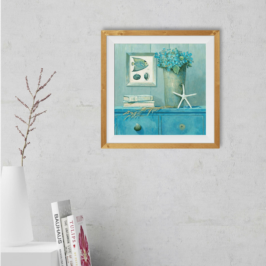 Painting 2- Meri Deewar 1 : 1 Square Premium Wall Art Canvas by MeriDeewar