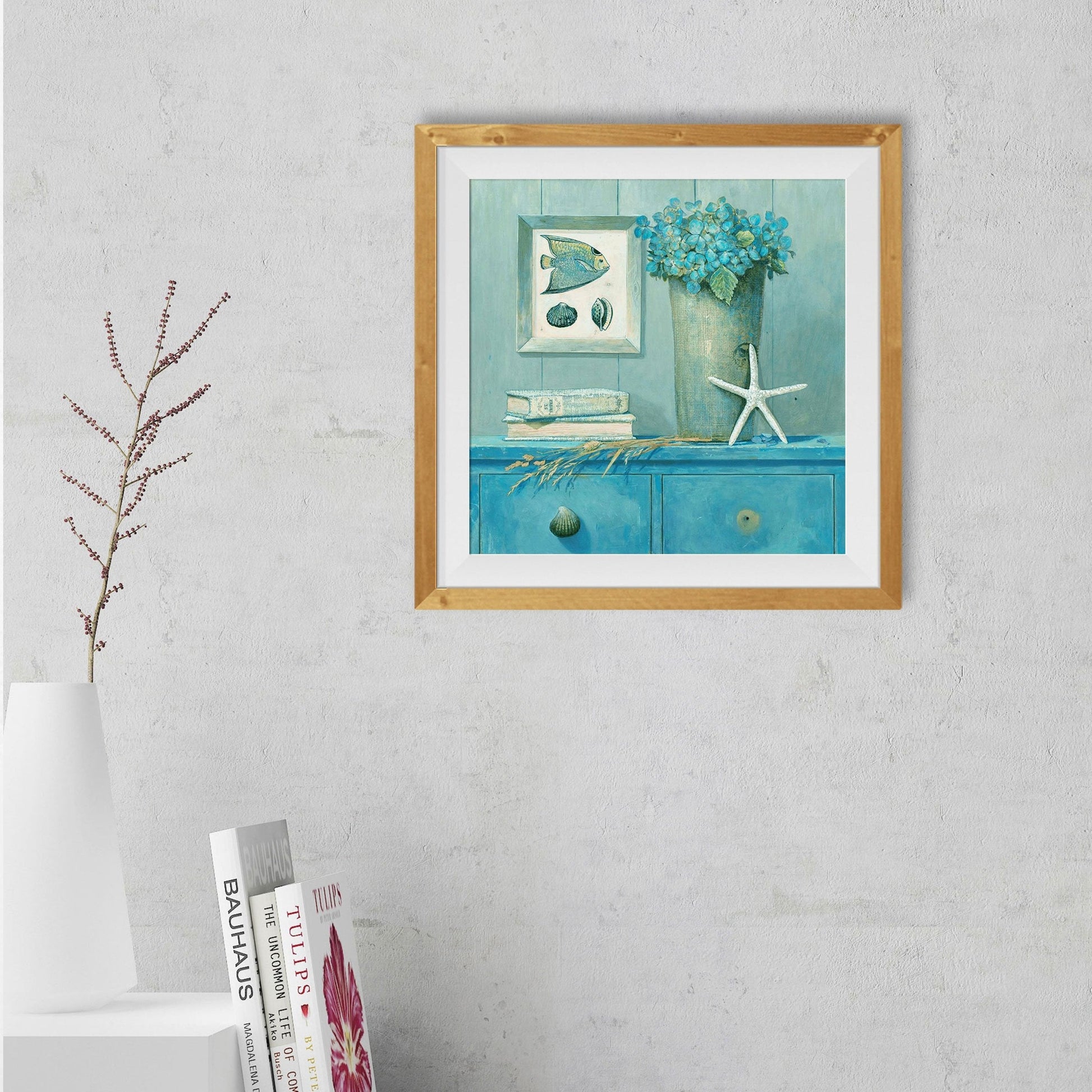 Painting 2- Meri Deewar 1 : 1 Square Premium Wall Art Canvas by MeriDeewar