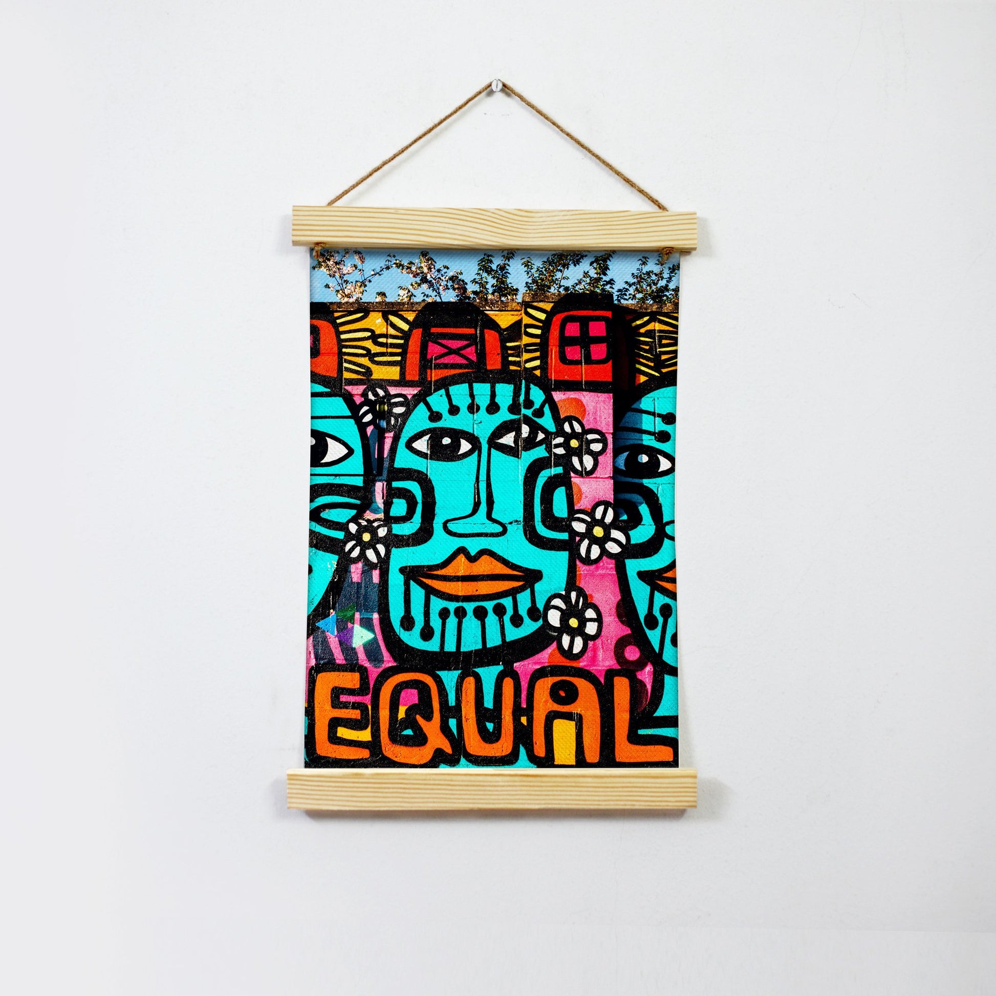 Painting Hanging Canvas - Meri Deewar Hanging Canvas Premium Wall Art Canvas by MeriDeewar