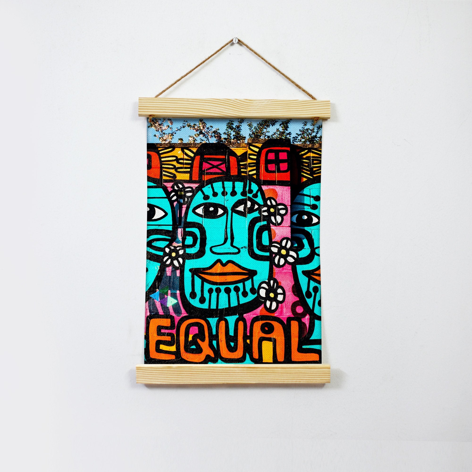 Painting Hanging Canvas - Meri Deewar Hanging Canvas Premium Wall Art Canvas by MeriDeewar