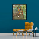Painting - Meri Deewar 1 : 1 Square Premium Wall Art Canvas by MeriDeewar