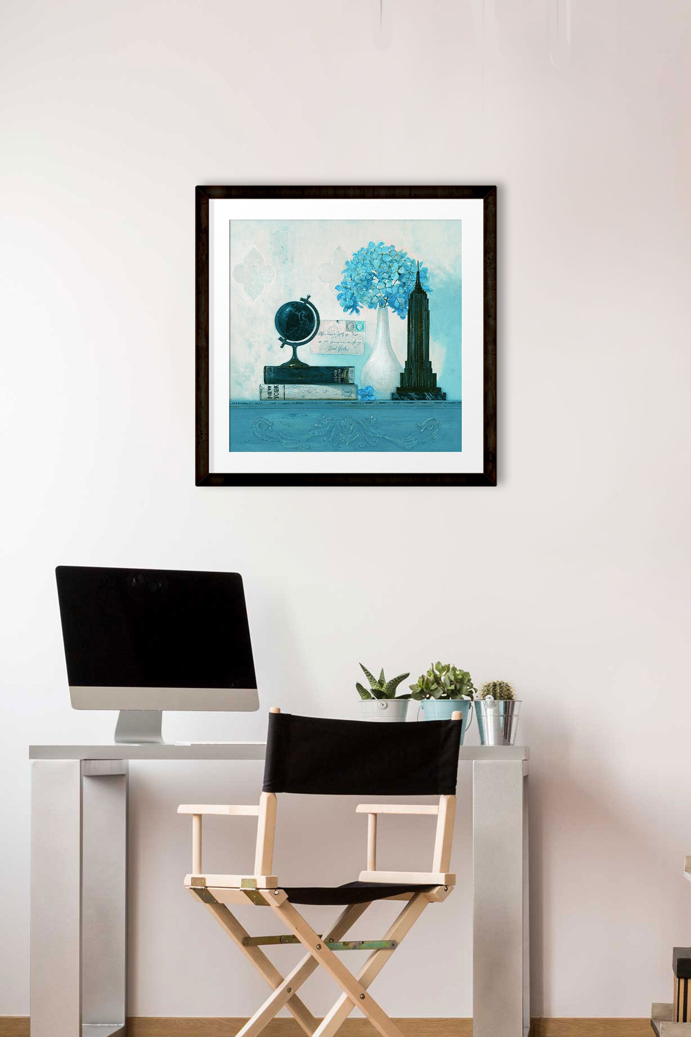Painting - Meri Deewar 1 : 1 Square Premium Wall Art Canvas by MeriDeewar