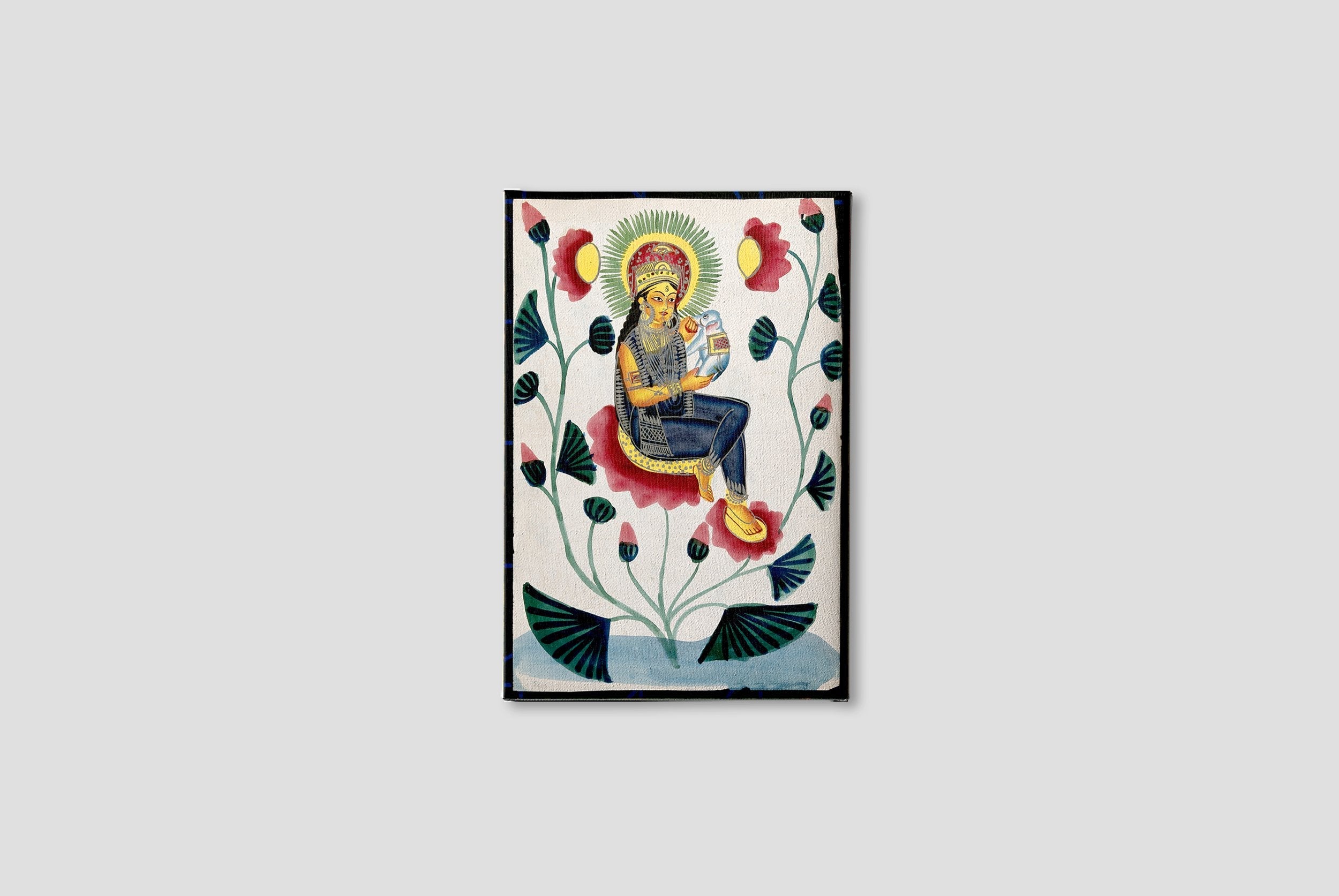 Parvati Painting - Meri Deewar 4 :5 Vertical Premium Wall Art Canvas by MeriDeewar