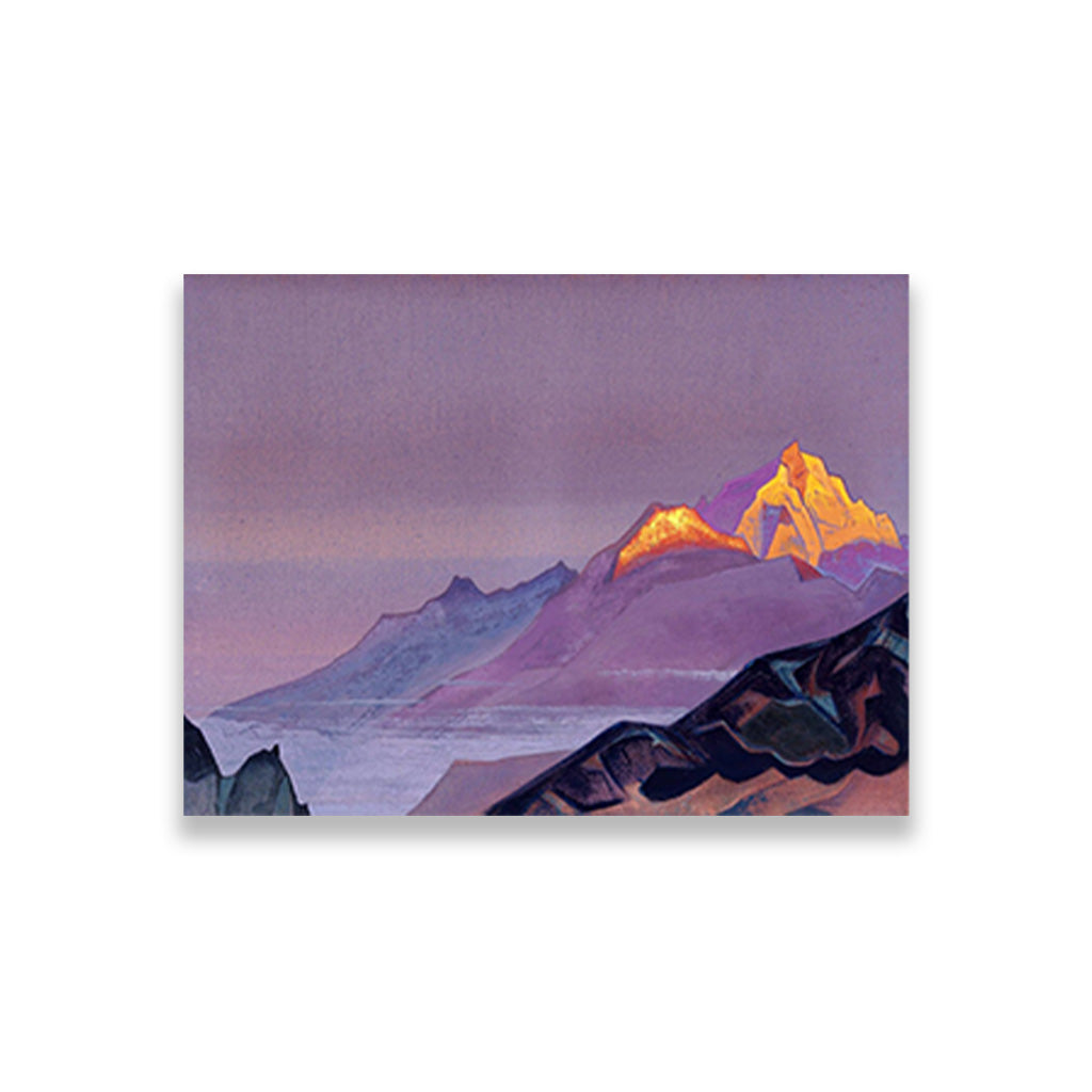 Path to shambhala Painting - Meri Deewar 4 : 3 Horizontal Premium Wall Art Canvas by MeriDeewar
