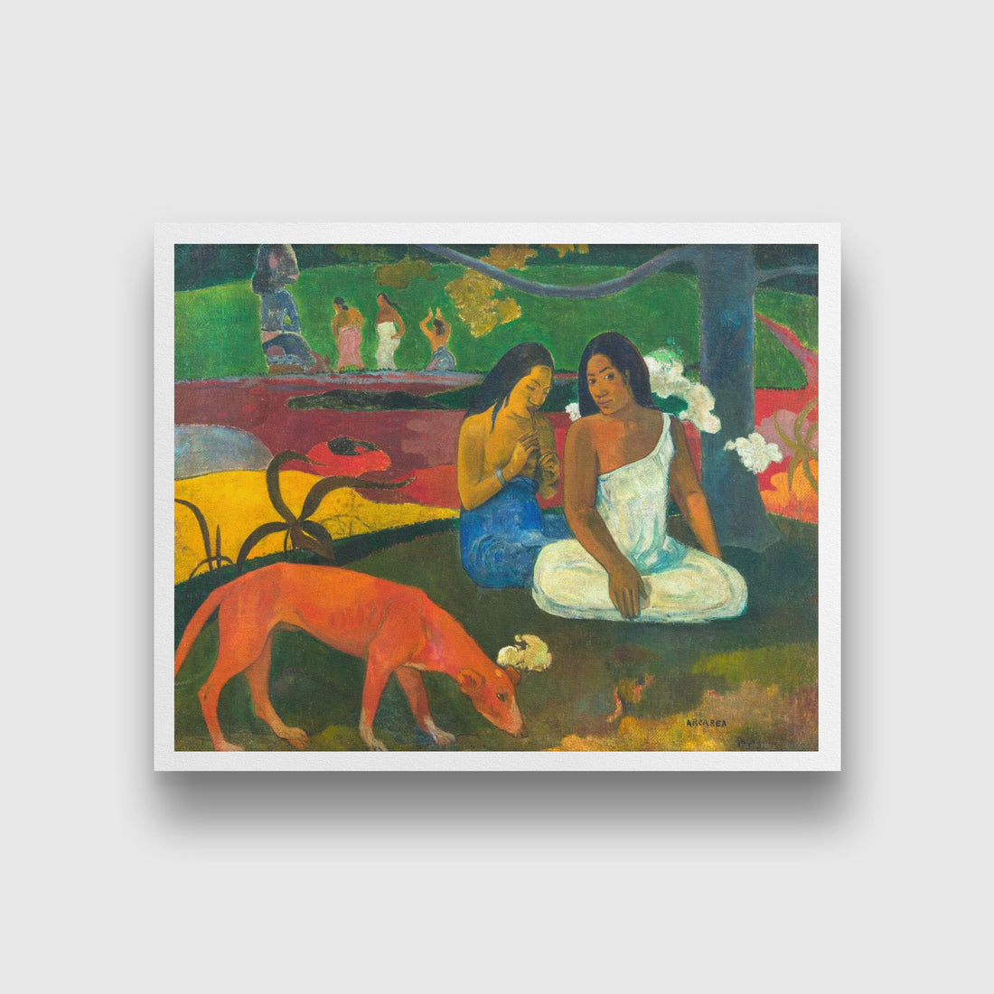 Paul Gauguin Painting - Meri Deewar 4 :5 Vertical Premium Wall Art Canvas by MeriDeewar
