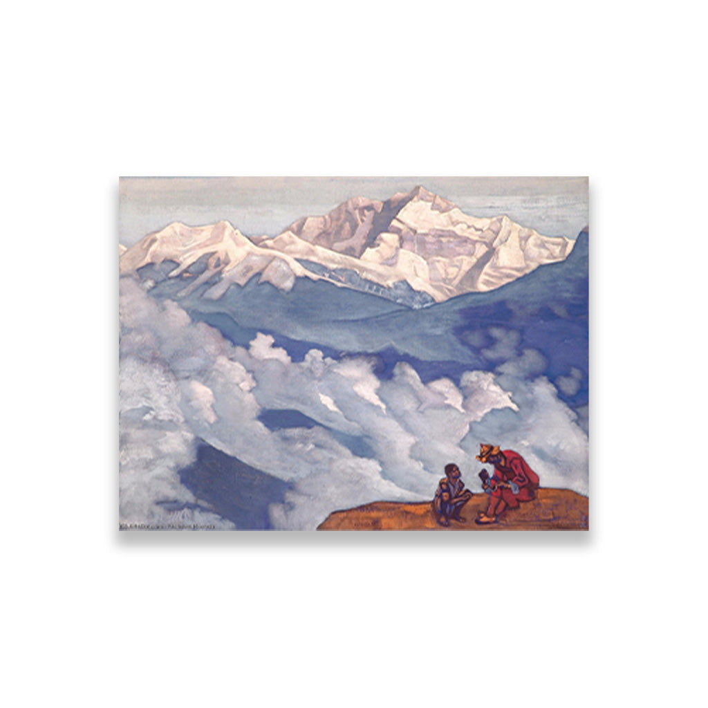 Pearl of searching Painting - Meri Deewar 4 : 3 Horizontal Premium Wall Art Canvas by MeriDeewar