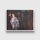 Perhaps it will fly away if I get up Painting Made By Amrita Sher-Gil -Meri Deewar 4 : 3 Horizontal Premium Wall Art Canvas by MeriDeewar