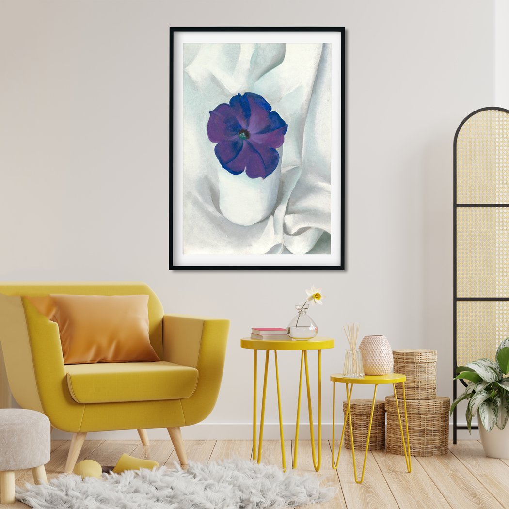 Petunia 1925 Painting - Meri Deewar 2 : 3 Vertical Premium Wall Art Canvas by MeriDeewar