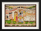 Pichvai_for_Sandhya_Arati Painting - Meri Deewar 3 : 2 Horizontal Premium Wall Art Canvas by MeriDeewar