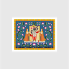 Pichwai Art of Nathdwara - Meri Deewar 4 : 3 Horizontal Premium Wall Art Canvas by MeriDeewar