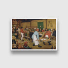 Pieter Bruegel the Elder 3 : 2 Horizontal Premium Wall Art Canvas by MeriDeewar