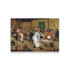 Pieter Bruegel the Elder 3 : 2 Horizontal Premium Wall Art Canvas by MeriDeewar