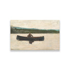 Playing a Fish painting - Meri Deewar 3 : 2 Horizontal Premium Wall Art Canvas by MeriDeewar