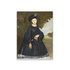 Portrait of Madame Brunet Painting - Meri Deewar 3 : 4 Vertical Premium Wall Art Canvas by MeriDeewar