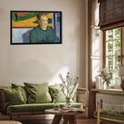 Portrait of Madame Roulin Painting 4 : 3 Horizontal Premium Wall Art Canvas by MeriDeewar