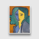 potrait of lydia Painting - Meri Deewar 3 : 4 Vertical Premium Wall Art Canvas by MeriDeewar