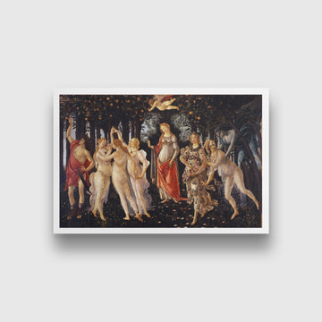 primavera Painting - Meri Deewar 3 : 2 Horizontal Premium Wall Art Canvas by MeriDeewar