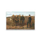 Prisoners from the Front painting - Meri Deewar 3 : 2 Horizontal Premium Wall Art Canvas by MeriDeewar