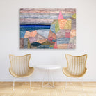 Promontorio Ph painting - Meri Deewar 3 : 2 Horizontal Premium Wall Art Canvas by MeriDeewar