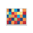 Qu 1 color chart painting - Meri Deewar 3 : 2 Horizontal Premium Wall Art Canvas by MeriDeewar