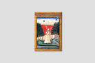 Ragamala paintings of raag malkauns Painting - Meri Deewar 2 : 3 Vertical Premium Wall Art Canvas by MeriDeewar