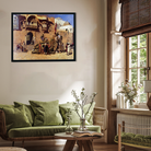 Raja of Jodhpur Painting 4 : 3 Horizontal Premium Wall Art Canvas by MeriDeewar