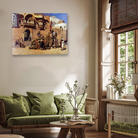 Raja of Jodhpur Painting 4 : 3 Horizontal Premium Wall Art Canvas by MeriDeewar